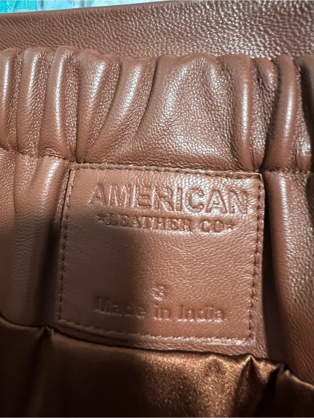 Great Fall look! American Leather Co Scalloped Hem Midi Skirt in Brown - Picture 5 of 14